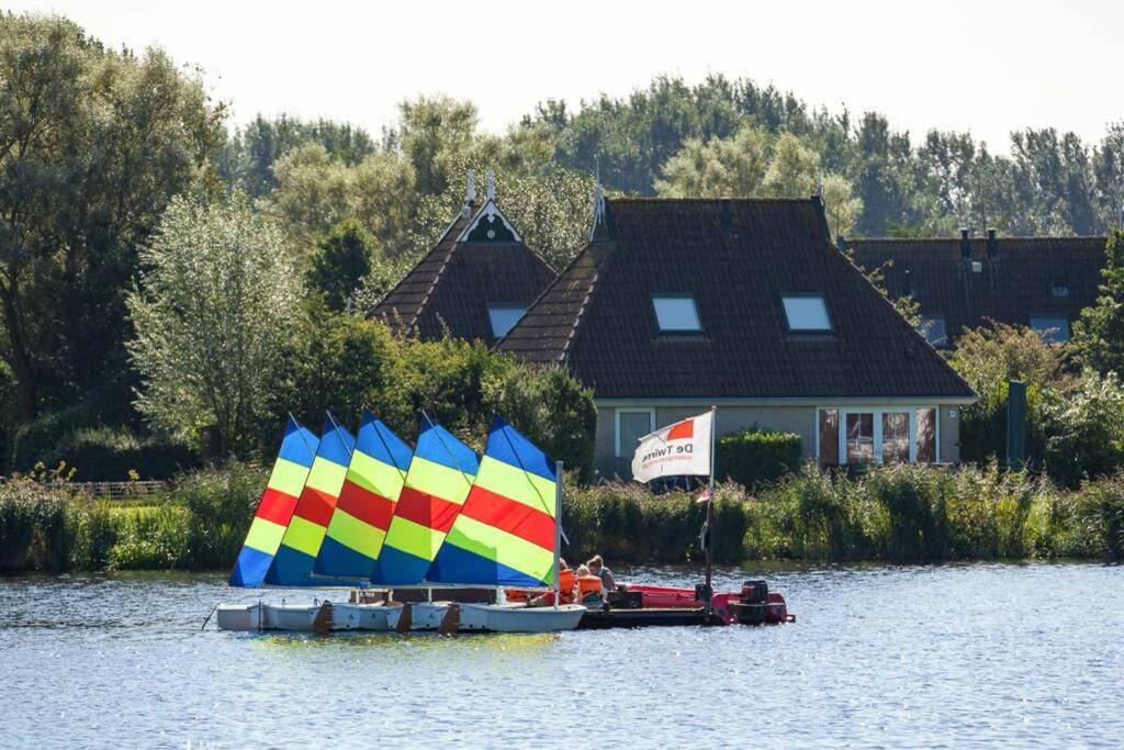 ruime Villa- aan het water-strand-NationaalPark- Earnewâld Buitenkant foto