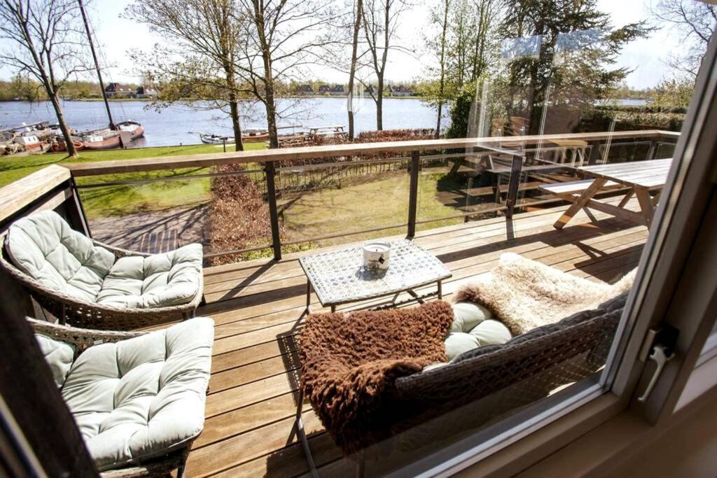 ruime Villa- aan het water-strand-NationaalPark- Earnewâld Buitenkant foto