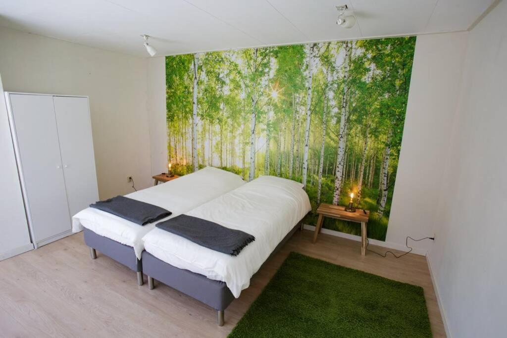 ruime Villa- aan het water-strand-NationaalPark- Earnewâld Buitenkant foto