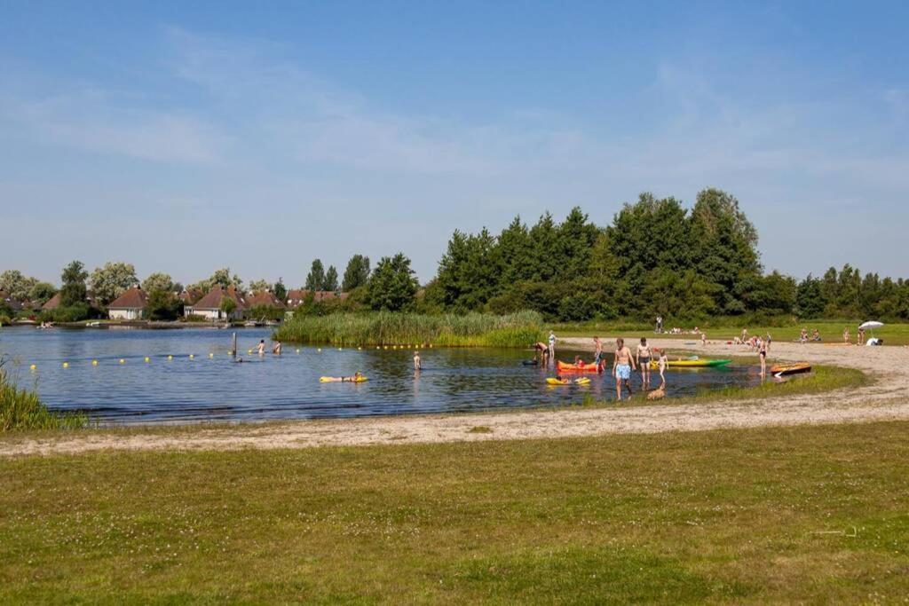 ruime Villa- aan het water-strand-NationaalPark- Earnewâld Buitenkant foto
