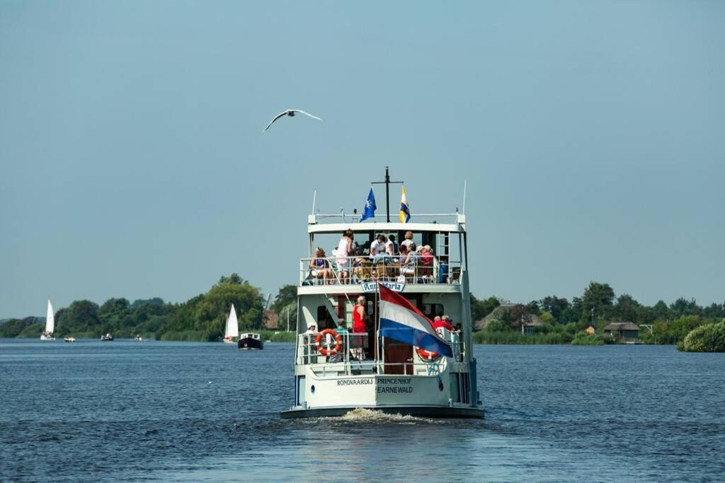 ruime Villa- aan het water-strand-NationaalPark- Earnewâld Buitenkant foto