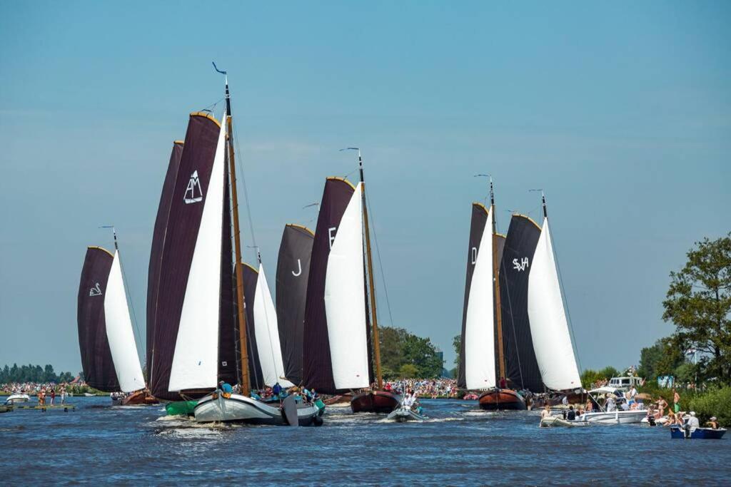 ruime Villa- aan het water-strand-NationaalPark- Earnewâld Buitenkant foto